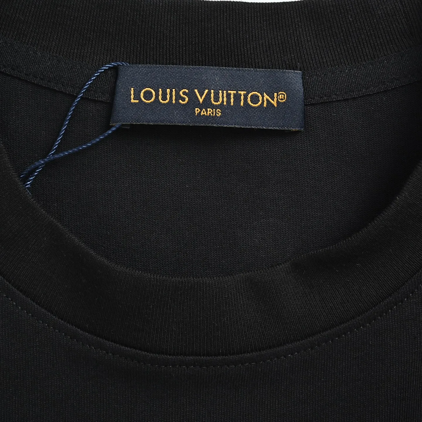 Louis Vuitton/Louis Vuitton 26ss towel patch bear short sleeves
